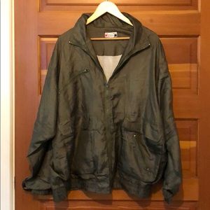 Vintage AST Sportswear boxy oversized aviator cargo utility bomber flight jacket